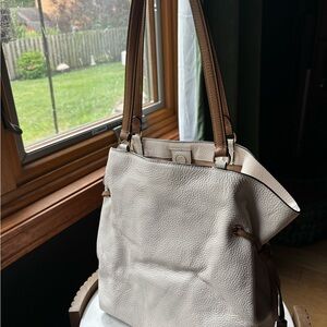 Coach CA165 Andy Tote With Horse And Carriage Chalk